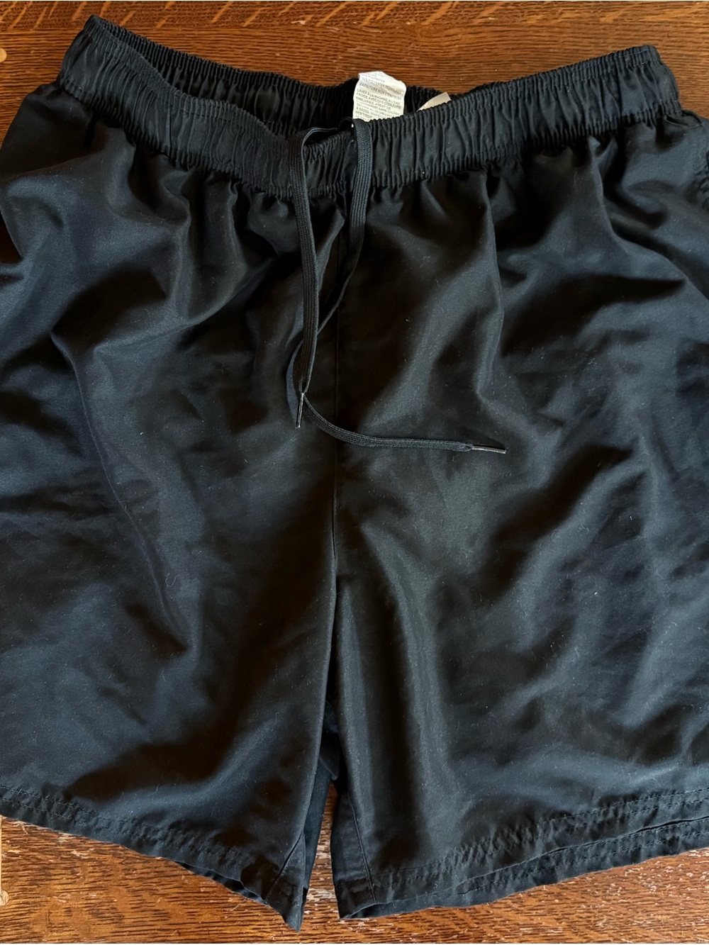 Nike Men's Black Athletic Drawstring Shorts